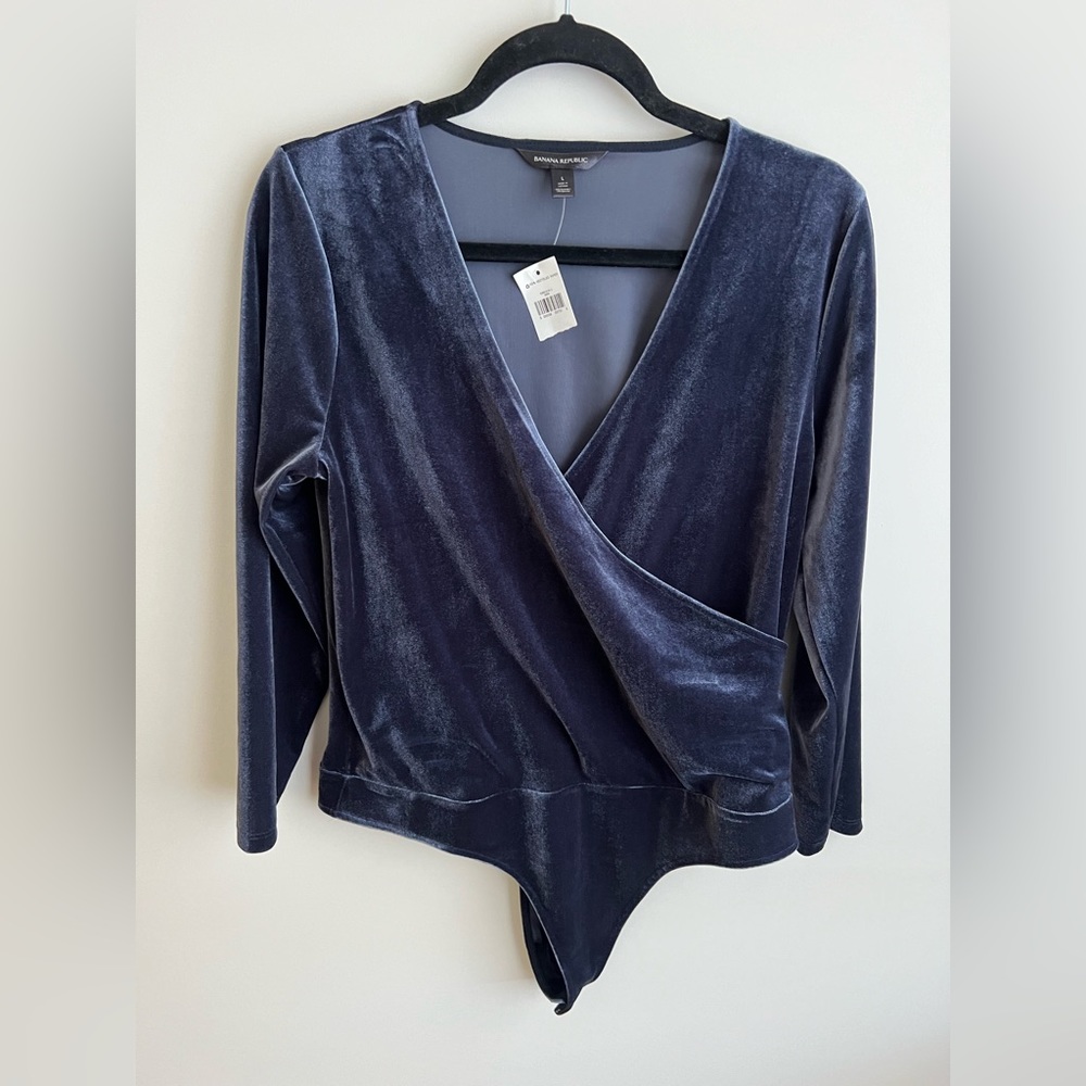 Banana Republic Velvet Bodysuit